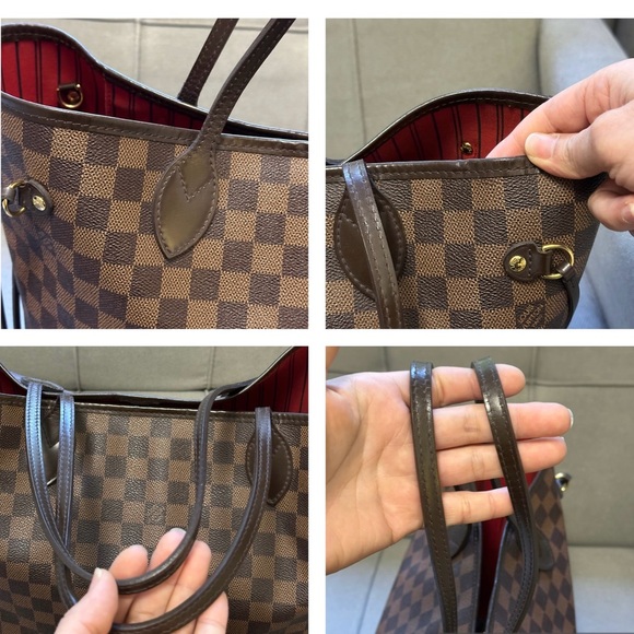 Authentic Louis Vuitton Neverfull Damier MM - Picture 6 of 16